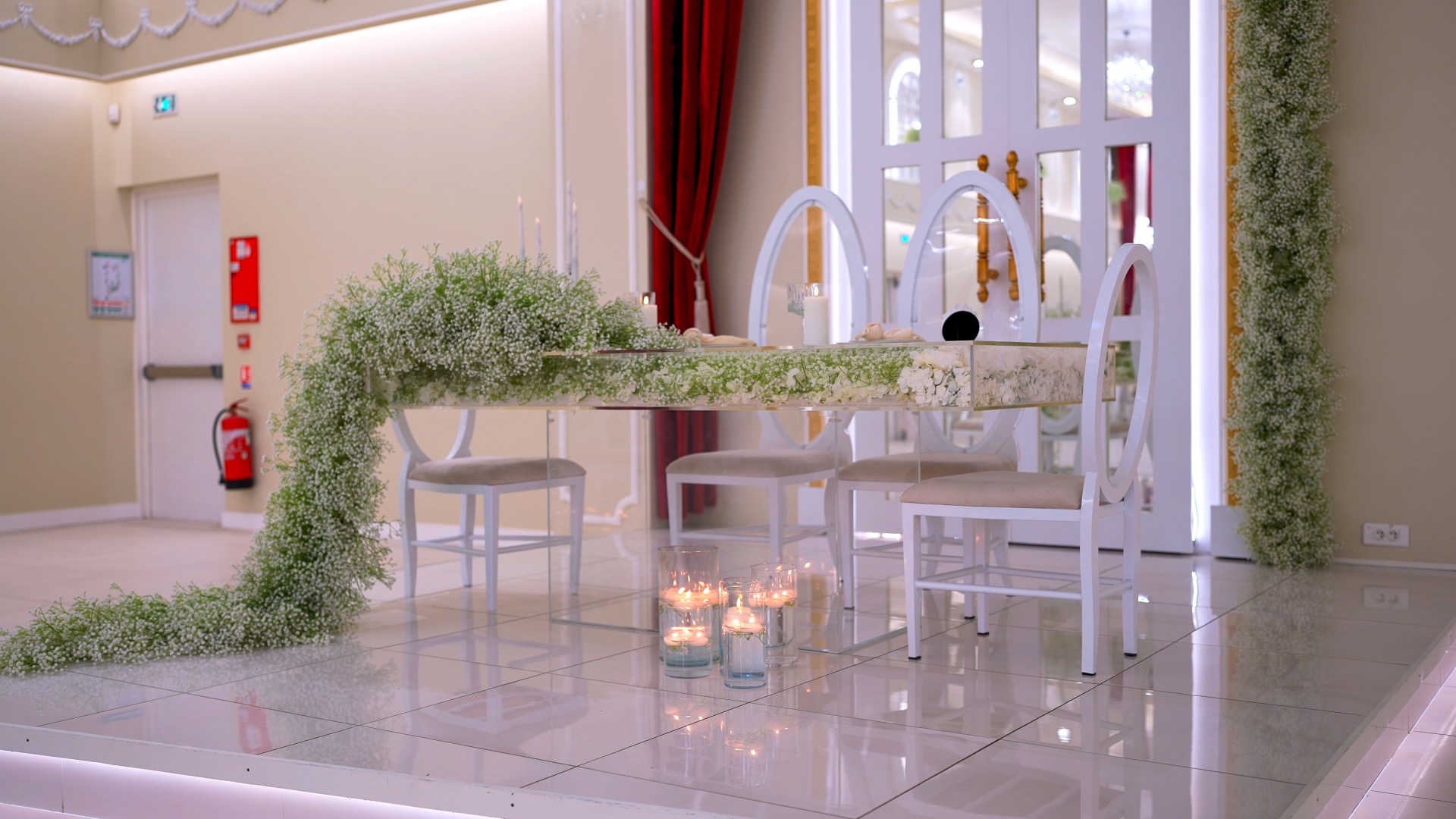 Nappe et d&eacute;coration