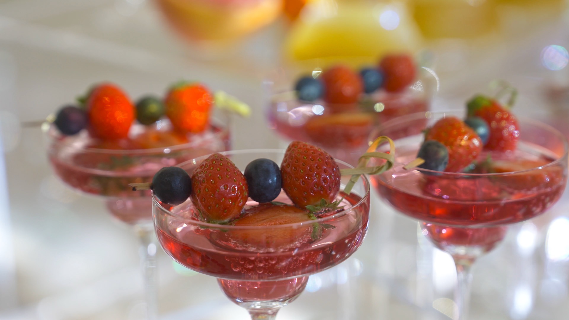 Pr&eacute;sentation boissons