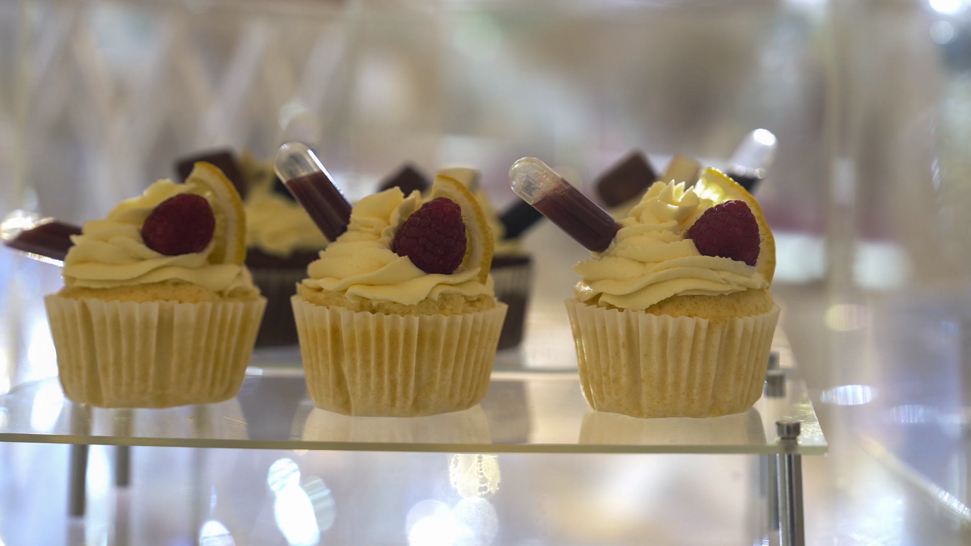 Desserts et pr&eacute;sentation