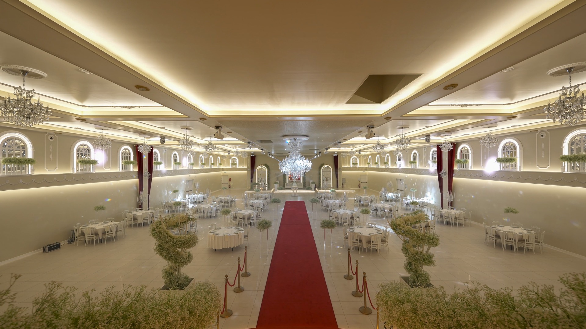 D&eacute;coration &eacute;l&eacute;gante de la salle